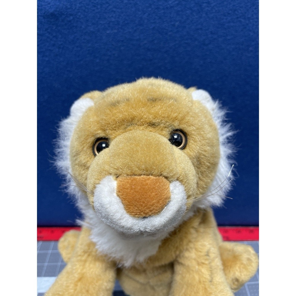 Tiger Plush‎ Hand Puppet RBI Ron Banafato Inc 12" Stuffed Toy Animal No Sound